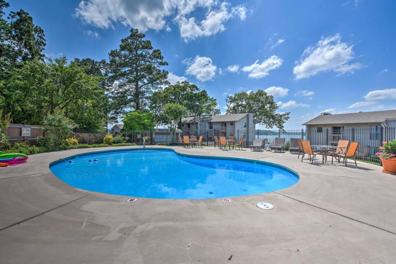 Hot Springs Condo On Lake Hamilton With Balcony! Luaran gambar